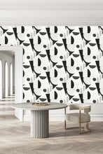 Load image into Gallery viewer, 1623 Panda B (Half Scale) Non-Woven Fibre Wallcovering