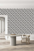 Load image into Gallery viewer, 5123 Smoky Black Sisal Grasscloth Wallcovering