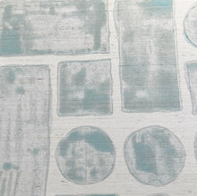 Load image into Gallery viewer, 9923 Patina Blue Grasscloth Wallcovering