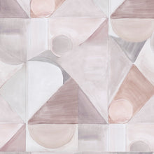 Load image into Gallery viewer, Abstract Isle Ash Rose Wallcovering