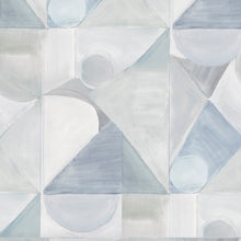Load image into Gallery viewer, Abstract Isle Cashmere Blue Wallcovering