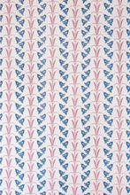 Load image into Gallery viewer, Bluebells - Blue & Raspberry Wallcovering
