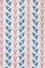 Load image into Gallery viewer, Bluebells - Blue & Raspberry Wallcovering