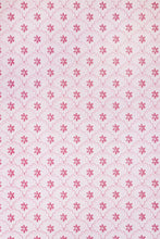 Load image into Gallery viewer, Daisy Scallops - Red & Pink Wallcovering