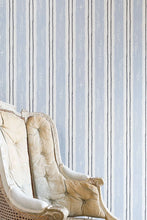 Load image into Gallery viewer, Painter's Stripe - Blue Wallcovering