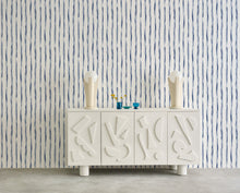 Load image into Gallery viewer, Driftwood Nautical Navy Wallcovering
