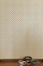 Load image into Gallery viewer, Checker Straw Grasscloth