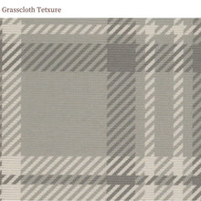 Load image into Gallery viewer, Sam's Plaid Foggy Wallcovering