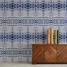 Load image into Gallery viewer, Grateful Acres Eclipse Blue Wallcovering