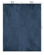 Load image into Gallery viewer, Modern Plaster Deep Blue Sea Wallcovering