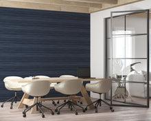 Load image into Gallery viewer, Horizon Deep Sea Blue Wallcovering