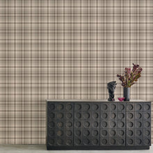 Load image into Gallery viewer, Sam's Plaid Foggy Wallcovering