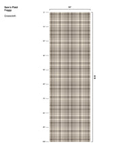Load image into Gallery viewer, Sam's Plaid Foggy Wallcovering