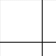 Load image into Gallery viewer, Grid Large Thin - Black Lines on White Background