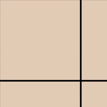 Load image into Gallery viewer, Grid Large Thin - Black Lines on Tan Background