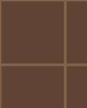 Load image into Gallery viewer, Grid Large Bold - Light Brown Lines on Brown Background