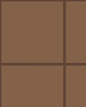 Load image into Gallery viewer, Grid Large Bold - Brown Lines on Light Brown Background