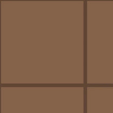 Load image into Gallery viewer, Grid Large Bold - Brown Lines on Light Brown Background
