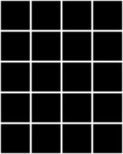 Load image into Gallery viewer, Grid Small Thin - White Lines on Black Background