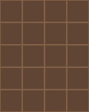 Load image into Gallery viewer, Grid Small Thin - Light Brown Lines on Brown Background