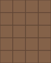 Load image into Gallery viewer, Grid Small Thin - Brown Lines on Light Brown Background