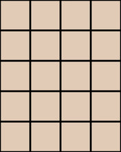Load image into Gallery viewer, Grid Small Thin - Black Lines on Tan Background