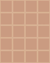 Load image into Gallery viewer, Grid Small Bold - Light Putty Lines on Putty Background