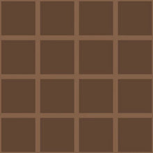 Load image into Gallery viewer, Grid Small Bold - Light Brown Lines on Brown Background