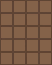 Load image into Gallery viewer, Grid Small Bold - Brown Lines on Light Brown Background