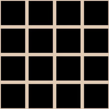 Load image into Gallery viewer, Grid Small Bold - Tan Lines on Black Background