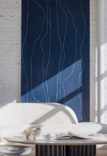 Load image into Gallery viewer, Sinuous Line Dark Sapphire