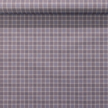 Load image into Gallery viewer, Check Plaid Dusty Plum Paperback Linen