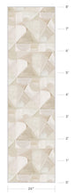 Load image into Gallery viewer, Abstract Strand Pale Beach Wallcovering