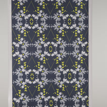 Load image into Gallery viewer, Blackish Magic (Midnight/Chartreuse) Wallpaper