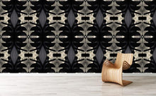 Load image into Gallery viewer, 10418 Washed Black Alta Wallcovering