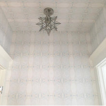 Load image into Gallery viewer, 125-5 Blue Ivory Wallcovering