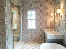 Load image into Gallery viewer, 125-5 Grey Ivory Wallcovering