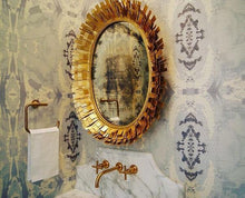 Load image into Gallery viewer, 125-5 Grey Ivory A Grasscloth Wallcovering