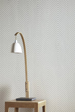 Load image into Gallery viewer, Chevron - Grey Wallcovering
