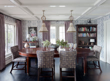 Load image into Gallery viewer, 1515 Blush Navy Wallcovering