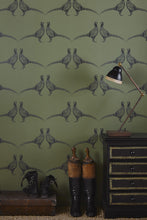 Load image into Gallery viewer, Pheasant - Camo Green Wallcovering
