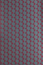 Load image into Gallery viewer, Poppy Fields - Red on Gunmetal Wallcovering