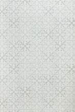 Load image into Gallery viewer, Fleur de Lys Tile - Vintage Grey Wallcovering