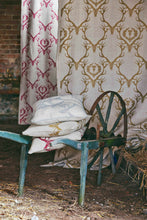 Load image into Gallery viewer, Deer Damask - Gold Fabric