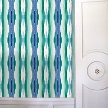 Load image into Gallery viewer, Squash Blossom Emerald Wallcovering