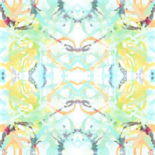 Load image into Gallery viewer, 411 Teal Peach Wallcovering