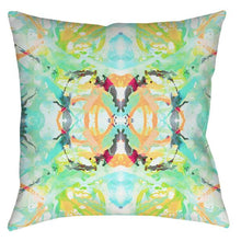 Load image into Gallery viewer, 411 Teal Peach Fabric