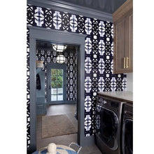 Load image into Gallery viewer, 42614-1M Black Wallcovering