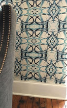 Load image into Gallery viewer, 6314-3 Aqua Sisal Grasscloth Wallcovering
