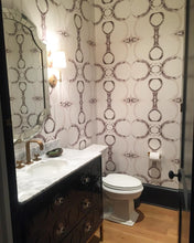 Load image into Gallery viewer, 71514-1 Ivory Brown Wallcovering